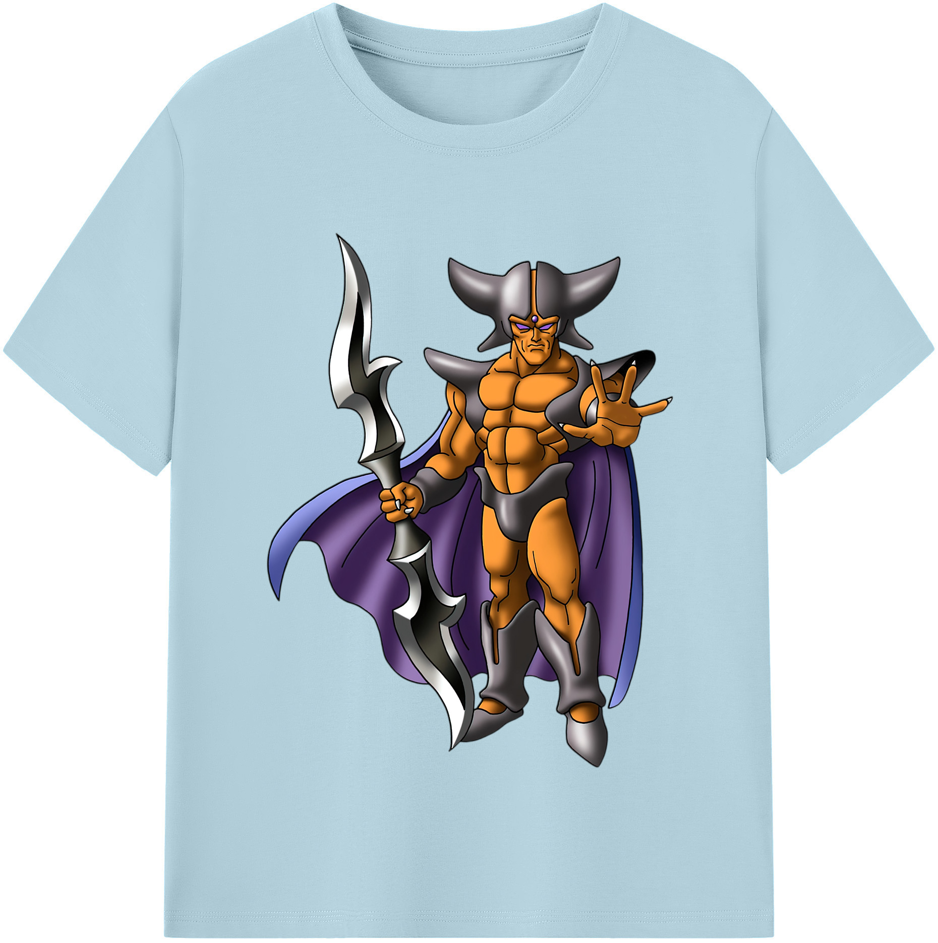 （画像用） ドラゴンクエスト Doragon Kuesuto Dragon Quest 綿100％半袖Tシャツ（フロントプリント）